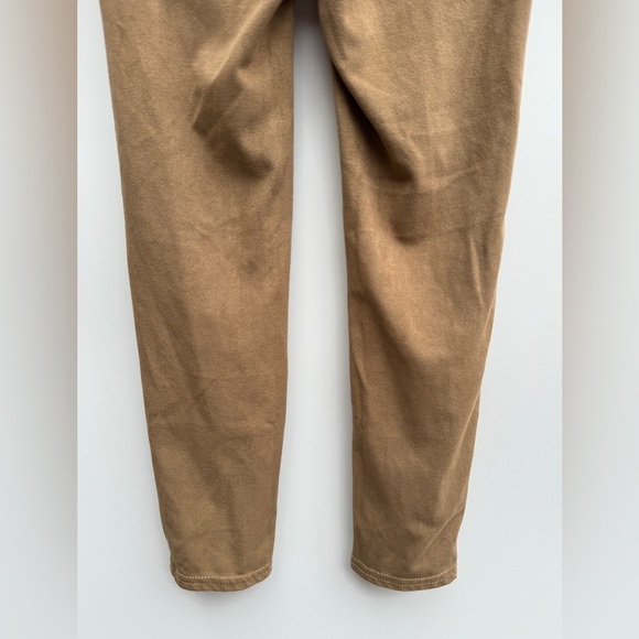 Levi’s 710 Super Skinny Faux Suede Tan Girl’s Pants Size 6 Years - Picture 11 of 14